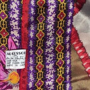 Oscar de la renta Vintage Silk Scarf